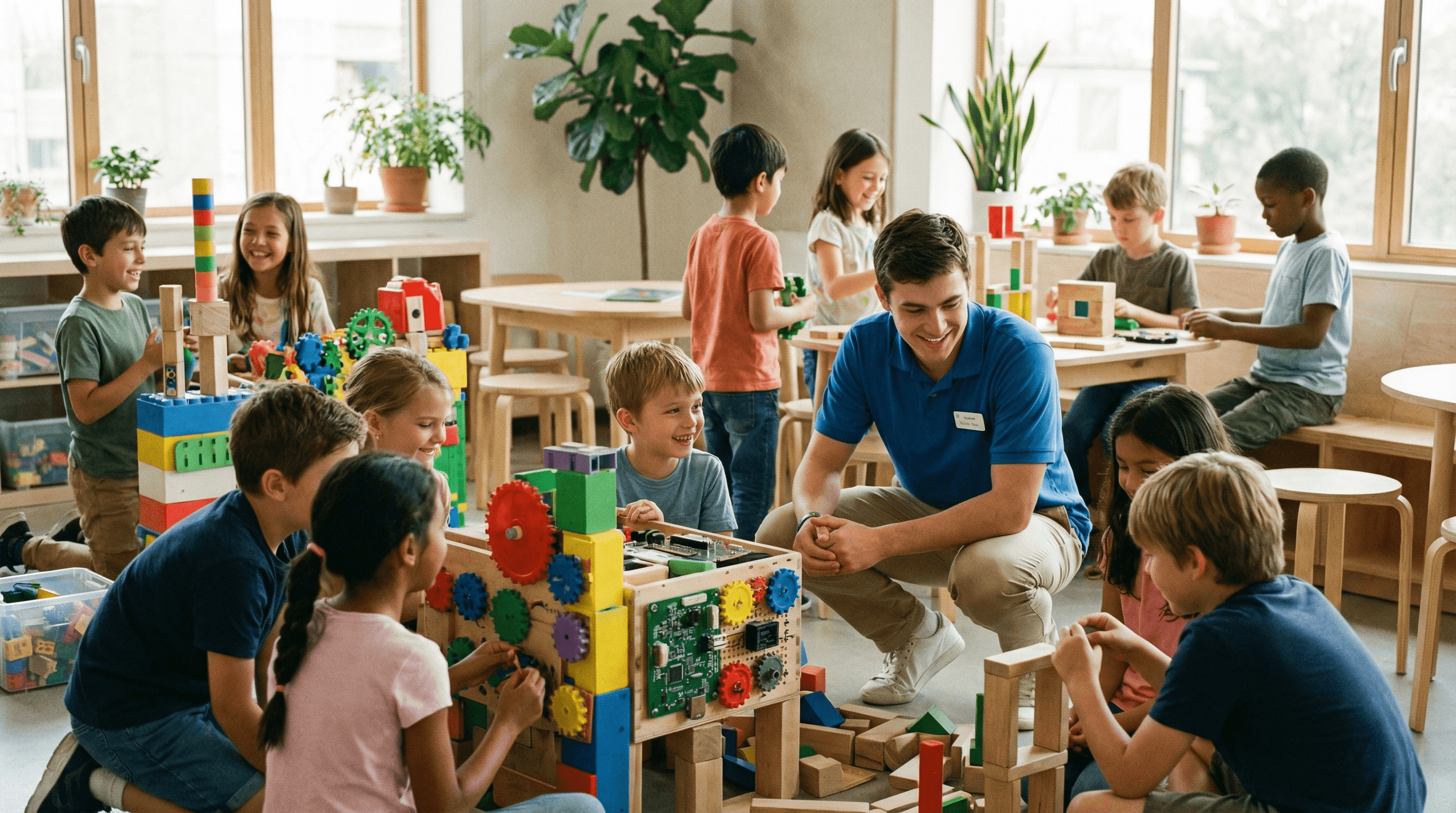 Students participating in CF Fitness enrichment program